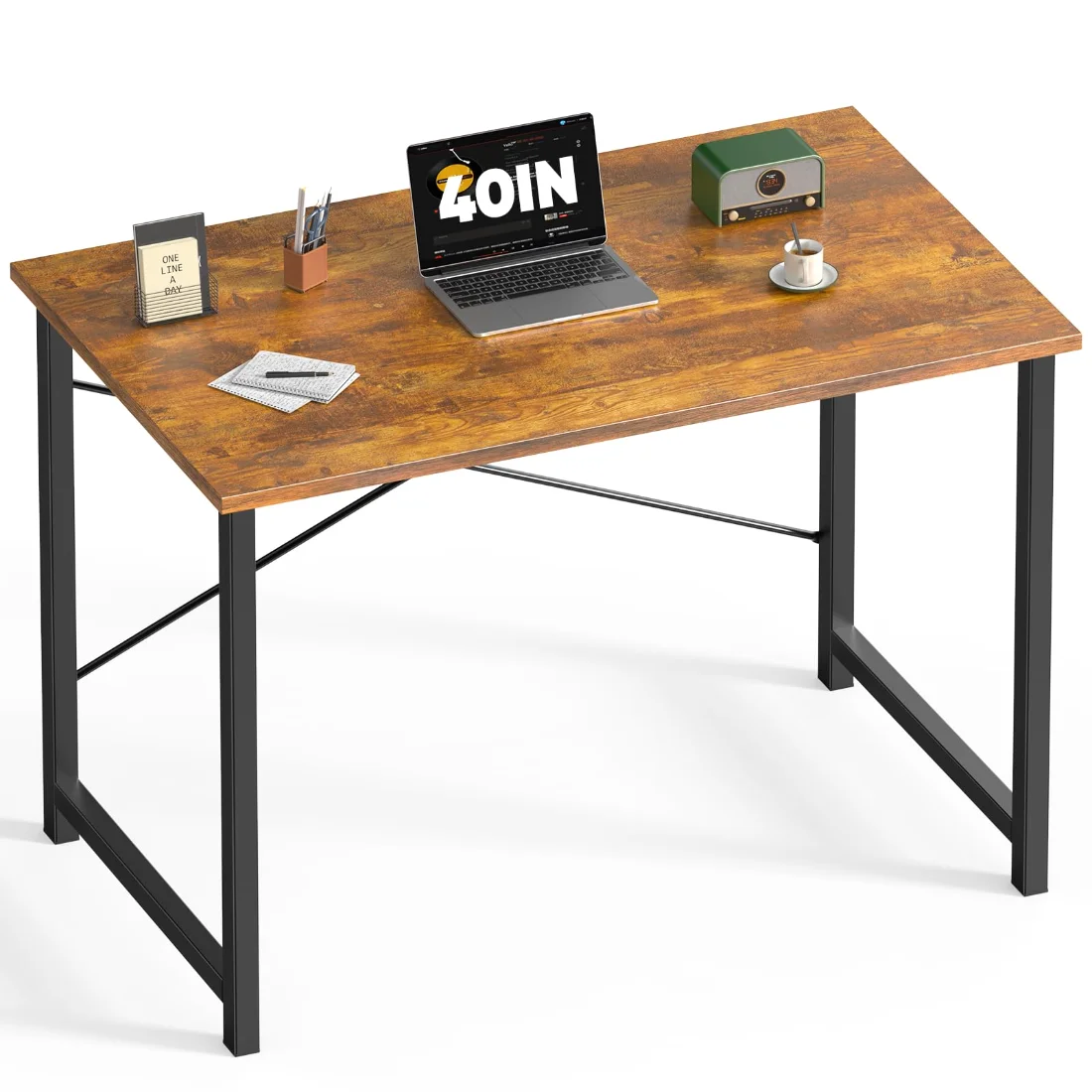 DUMOS 40-Inch Small Computer Desk