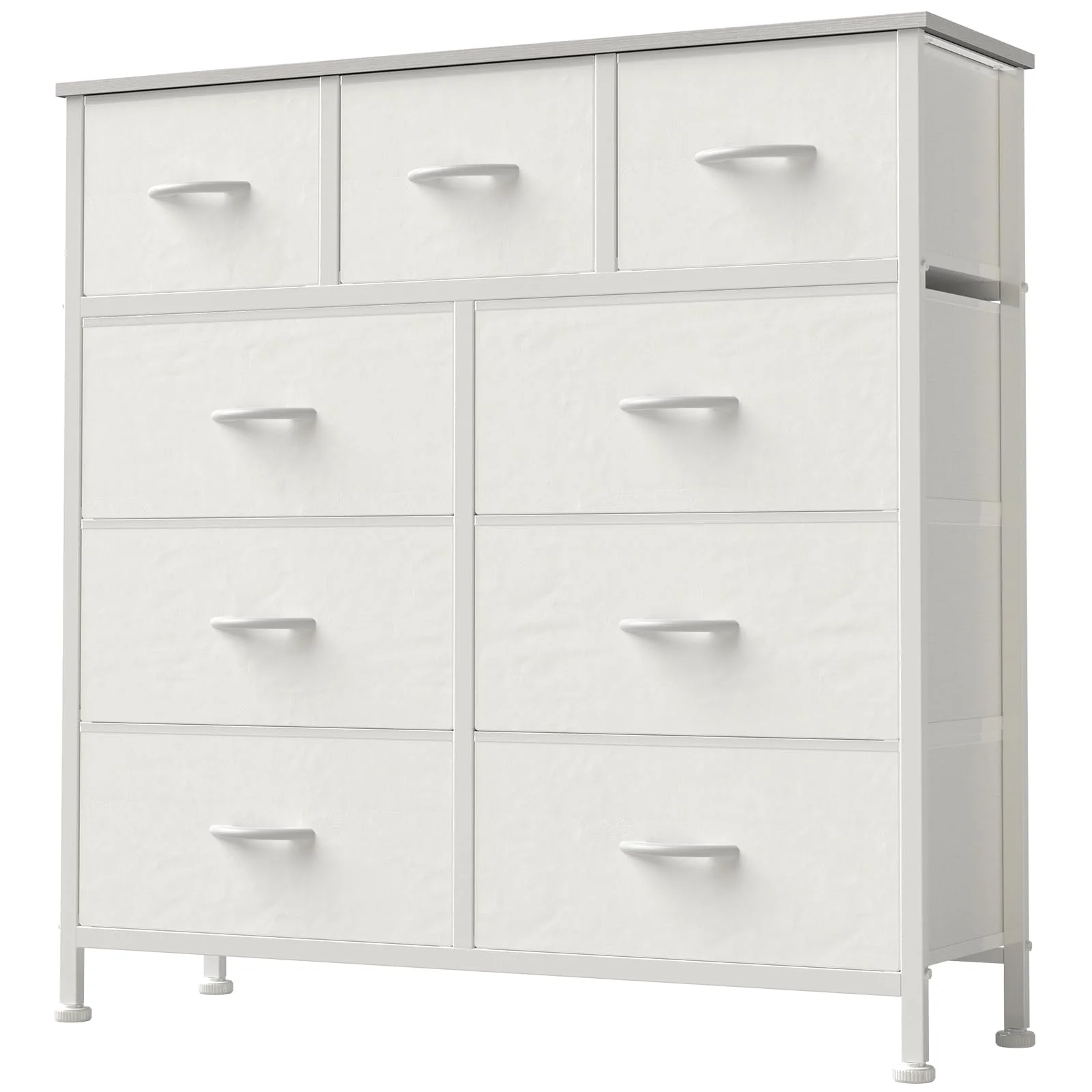 DUMOS 9-Drawer Fabric Dresser