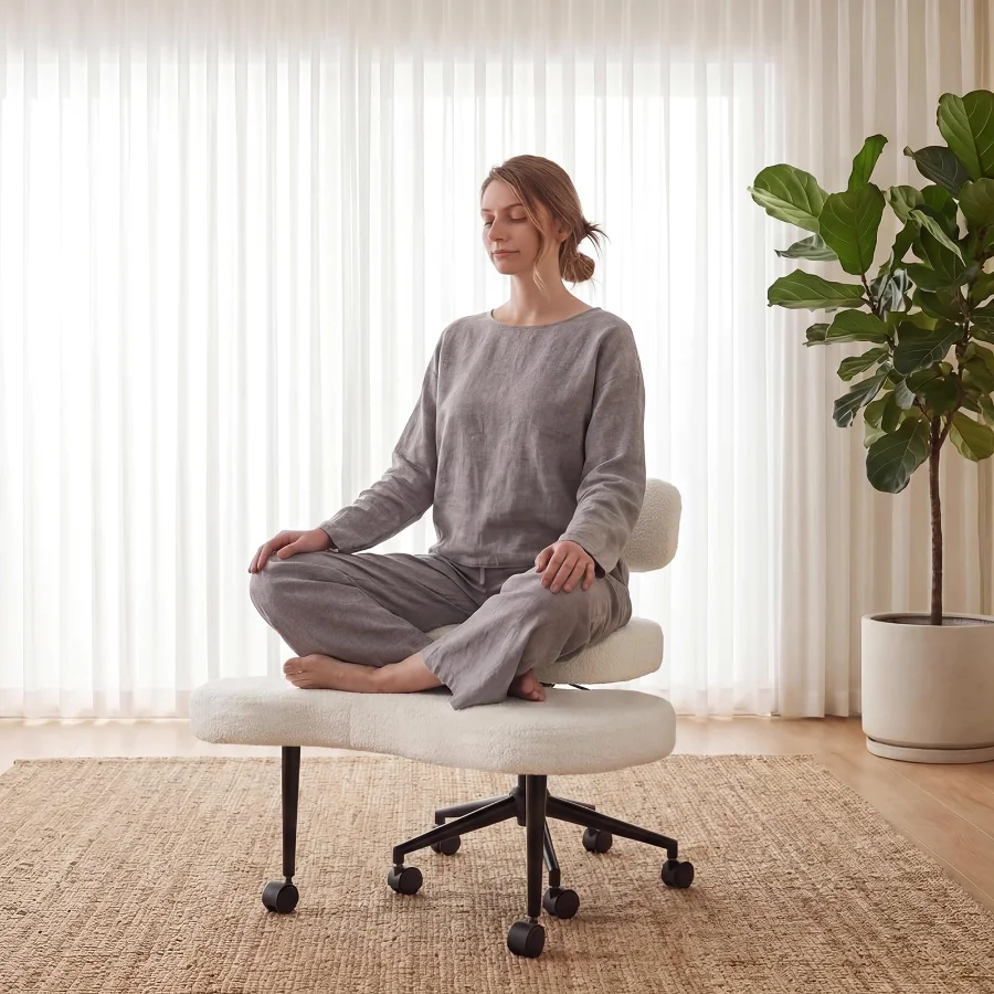 DUMOS Cross-Legged Meditation Chair