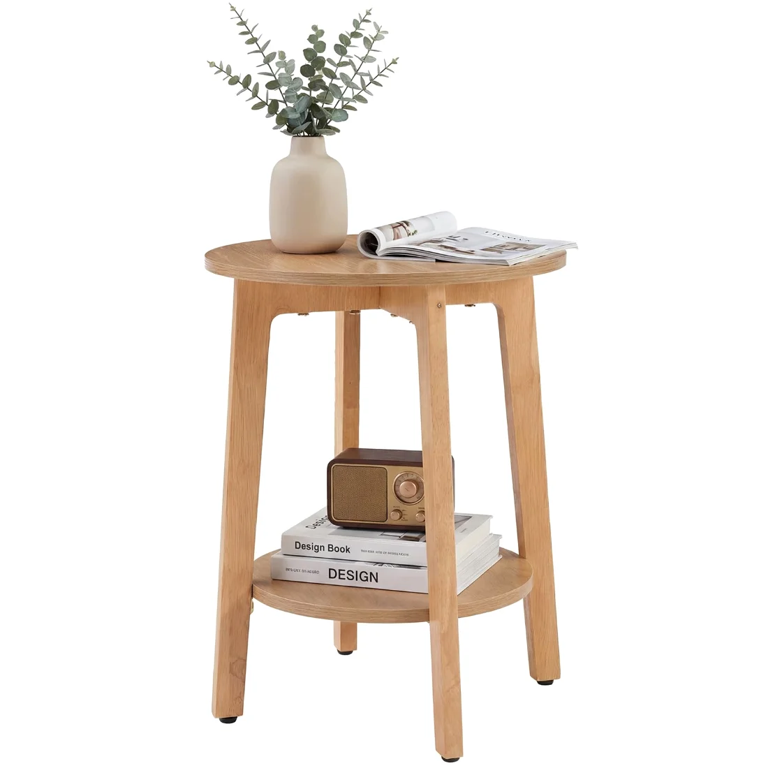 DUMOS Small Round End Table